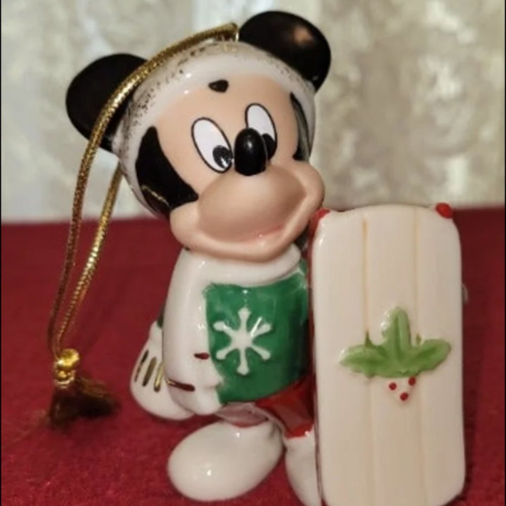 Lenox Let It Snow Mickey Ornament
